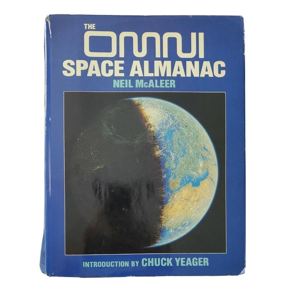 The Omni Space Almanac by Neil McAleer (1987, Hardcover)